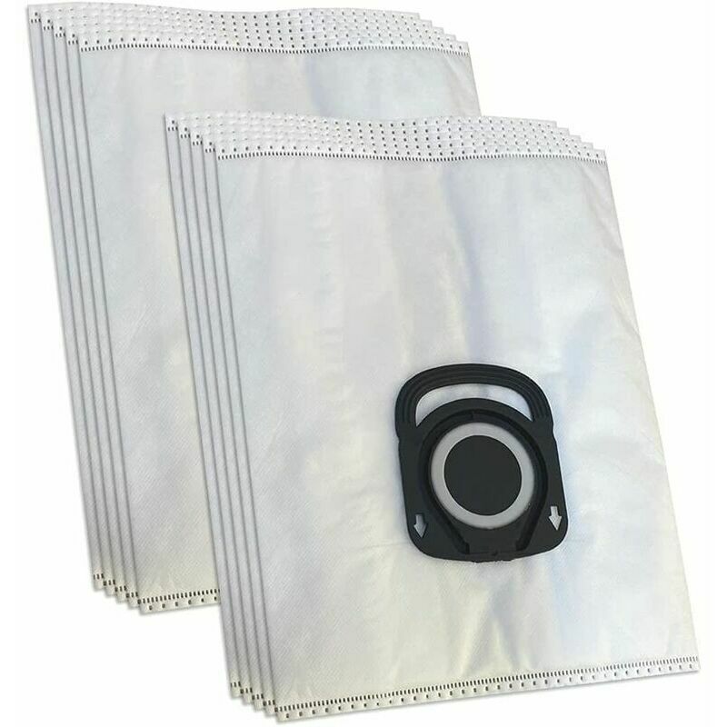 10 Sacs d'aspirateur pour Rowenta ZR200540 ZR200720和RO64xx RO63xx RO68xx RO39x,