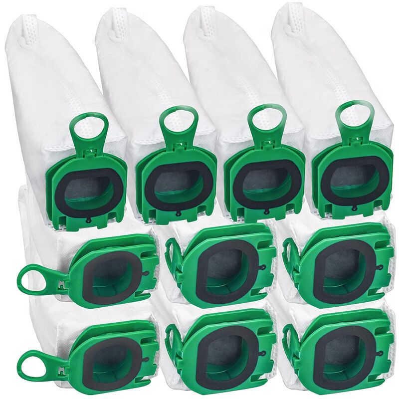 10 Sacs d'Aspirateur pour Vorwerk Sac À Poussière de Rechange pour Kobold VB100 Aspirateur