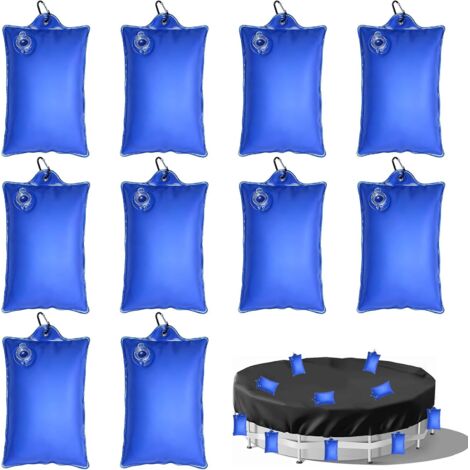10 Sacs De Lestage,Crochet,PVC épaiss,Résistant Gel,Hiver Piscine Enterrée