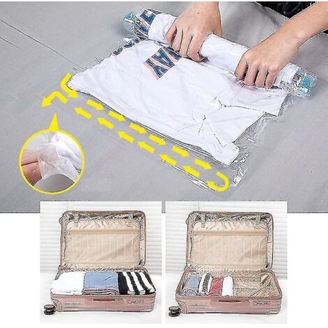 10 sacs de rangement sous vide/sacs de voyage/sacs de compression faits main