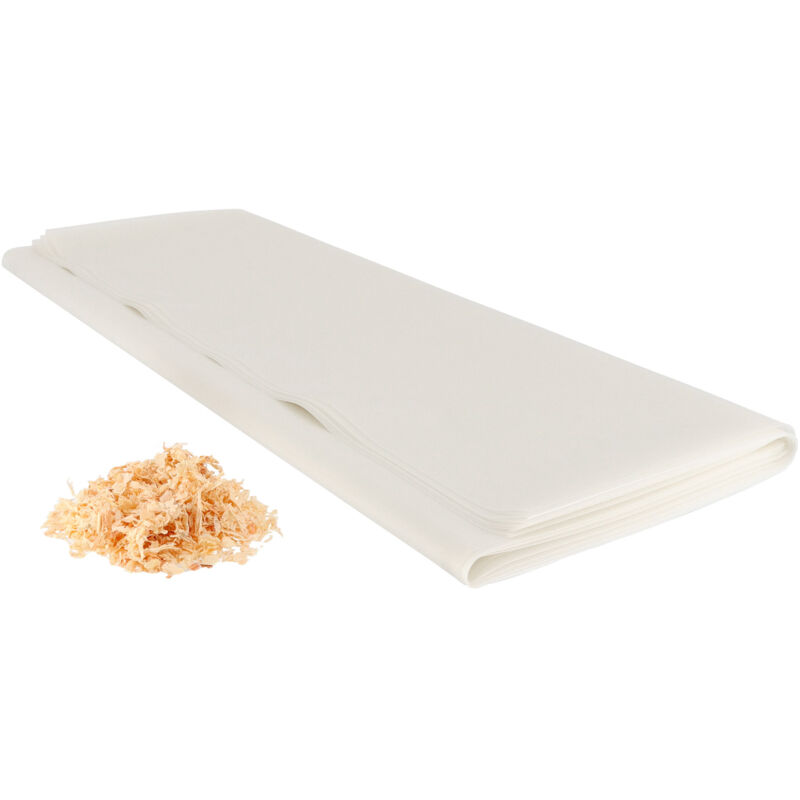 10 sacs de récupération à copeaux et poussières de bois en plastique - d. 370 mm x l. 700 mm x ép. 150 microns