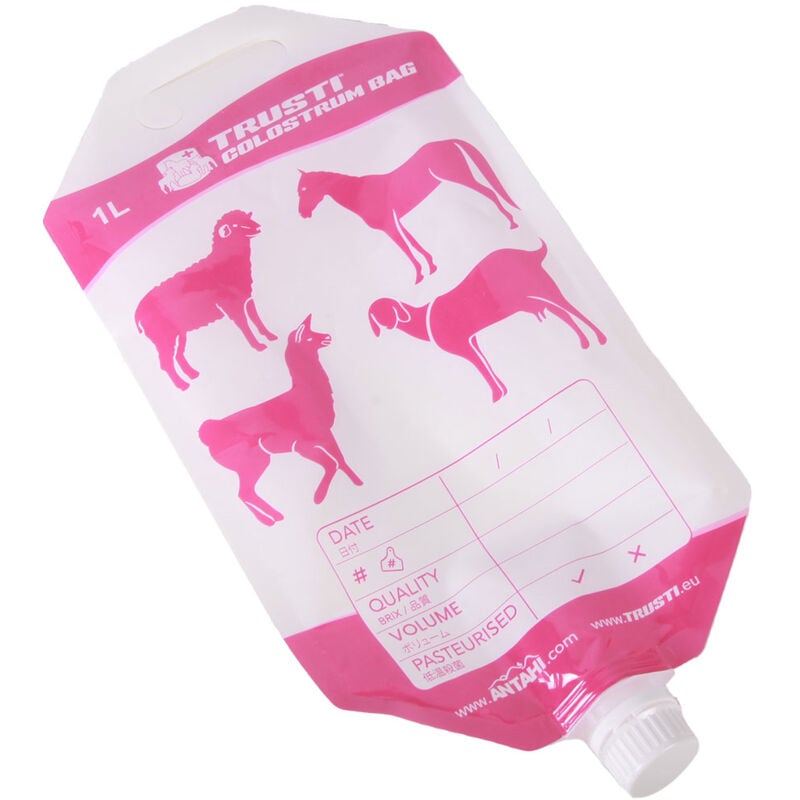 10 sacs pour colostrum 1L pour agneaux Antahi