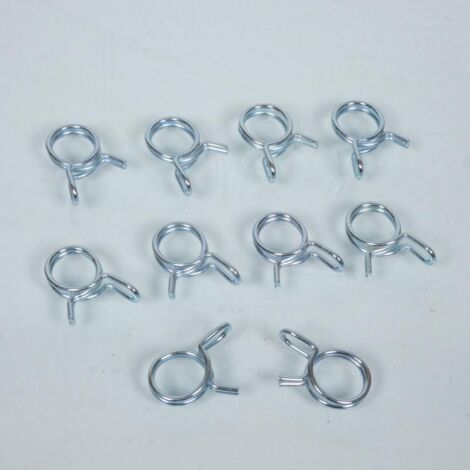 10 Schlauchklemmen Ø12mm Ø13mm für Motorrad Auto Roller neu