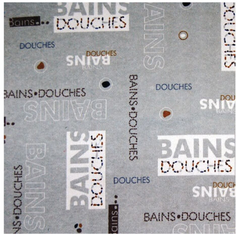 10 Serpillière Tapis Bain Non Tissé 60x90cm Assortis - Evertex