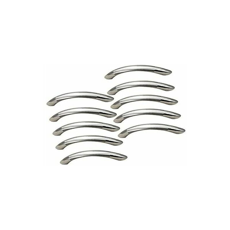 10 silberne Schubladengriffe, Möbelgriffe, Geländergriffe, Bogengriffe, Küchengriffe, Schrankgriffe, Stangengriffe aus gebürstetem Edelstahl (64 mm, | 06286534789657 10 silberne Schubladengriffe, Möbelgriffe, Geländergriffe, Bogengriffe, Küchengriffe, Schrankgriffe, Stangengriffe aus gebürstetem Edelstahl (64 mm, | 06286534789657