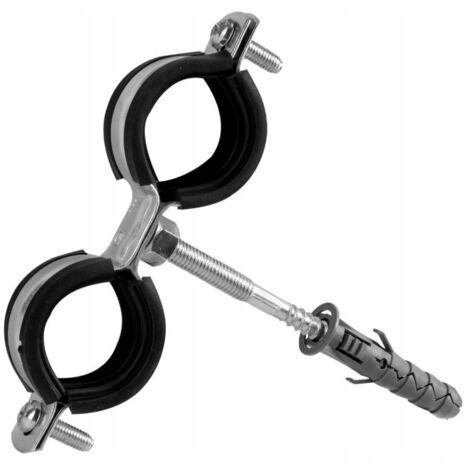 10 St. DoppelRohrschellen 3/4" Rohrschellen Befestigungsschellen Schellen