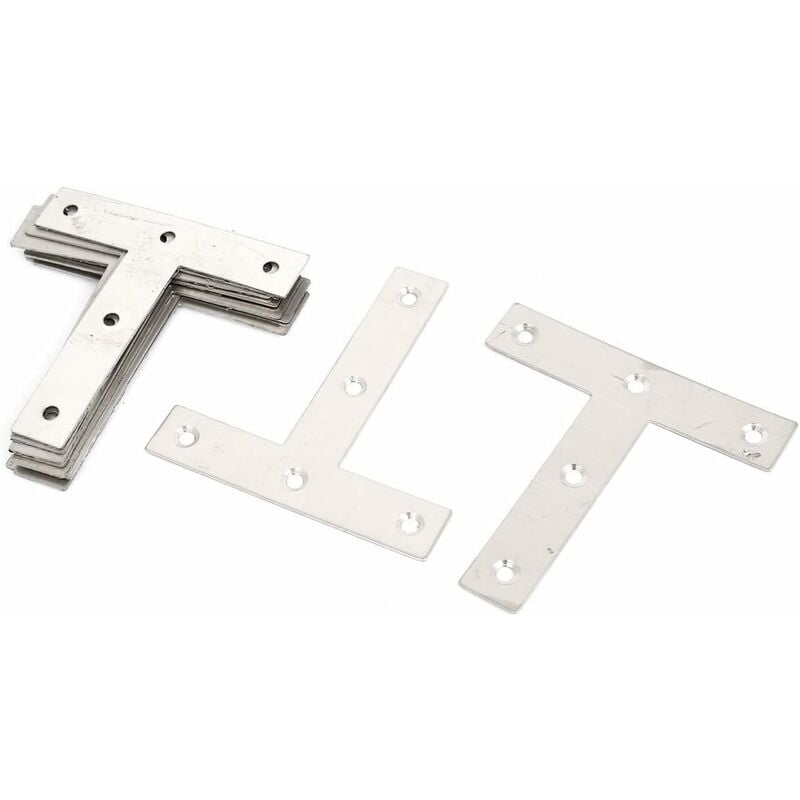 10 Stück 80x80mm Metall T Form Flachverbinder Winkel Klammer Winkelverbinder de | 09102541526023 10 Stück 80x80mm Metall T Form Flachverbinder Winkel Klammer Winkelverbinder de | 09102541526023