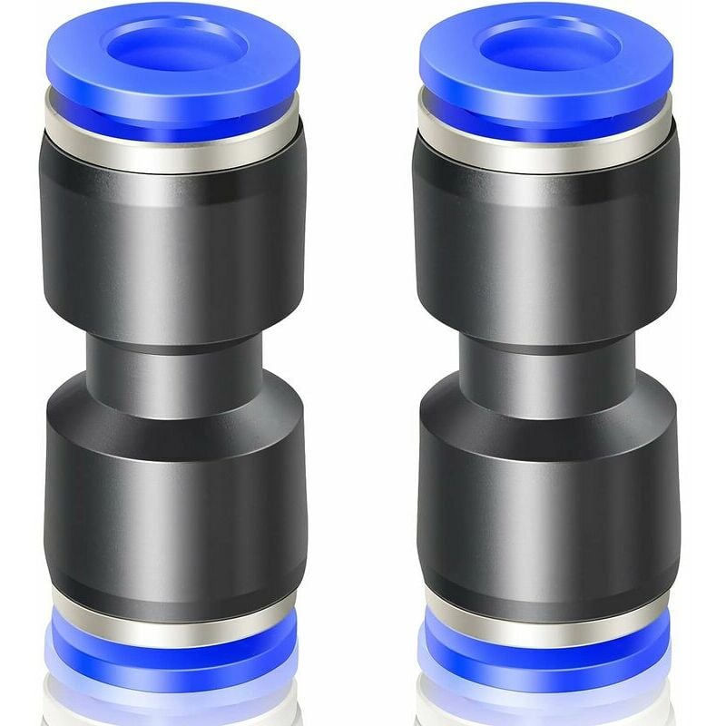 10 Stück blau 6 mm Außendurchmesser gerade Push-to-Connect-Fittings (PU-6) | 07634066028765 10 Stück blau 6 mm Außendurchmesser gerade Push-to-Connect-Fittings (PU-6) | 07634066028765