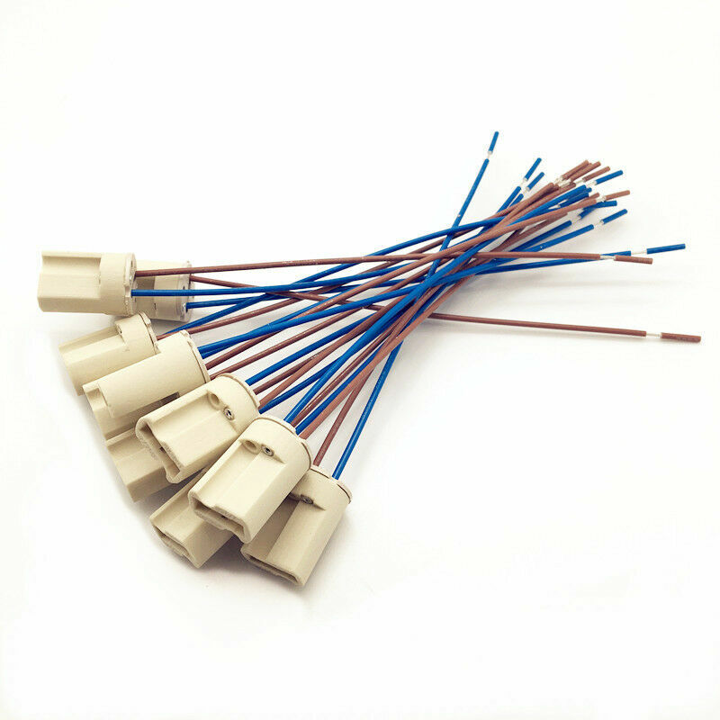 10 Stück G9-Keramik-Lampenfassung, Betterlife-Halogenlampen, Keramik-Anschlussbuchse, G9-Lampenfassung, 250 v, G9-Fassung, Keramik-Lampenfassung | 07068460436558