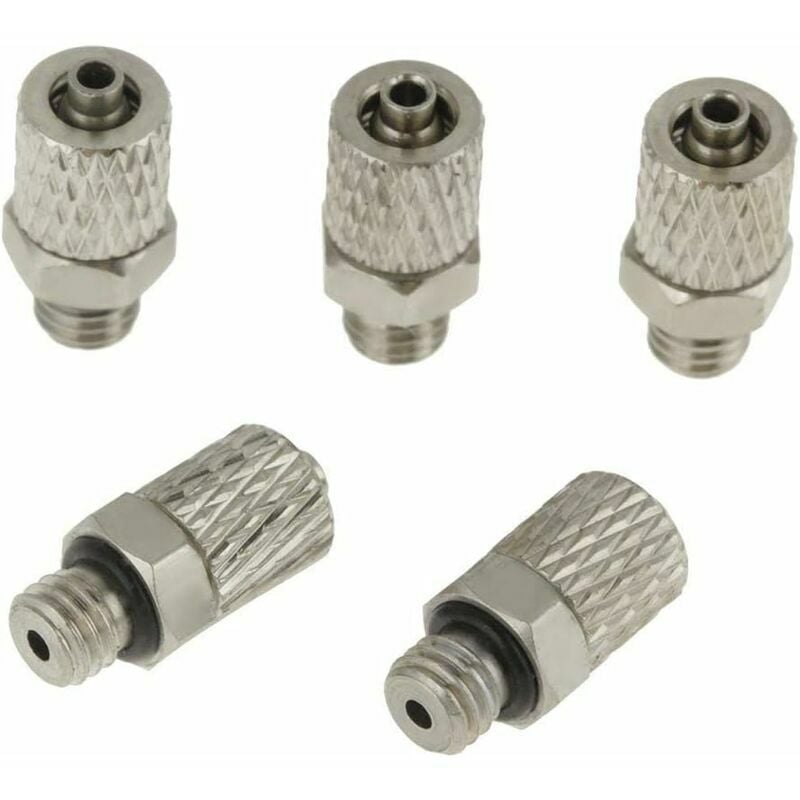10 Stück M5 6 mm Mini Straight Air Push In Pneumatic Fitting Male Connector Thru Air Hose Quick Quick Fittings | 07634066032236 10 Stück M5 6 mm Mini Straight Air Push In Pneumatic Fitting Male Connector Thru Air Hose Quick Quick Fittings | 07634066032236