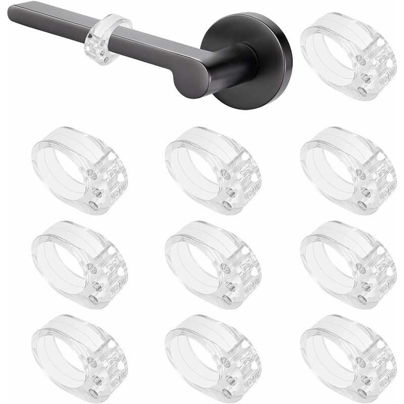 10 Stück Triomphe Türgriffstopper Klare Türgriffstopper PVC-Türgriffstopper Stoßstange Klare Türgriffstopper Schutz Anti-Griff-Türstopper | 09466991456409 10 Stück Triomphe Türgriffstopper Klare Türgriffstopper PVC-Türgriffstopper Stoßstange Klare Türgriffstopper Schutz Anti-Griff-Türstopper | 09466991456409