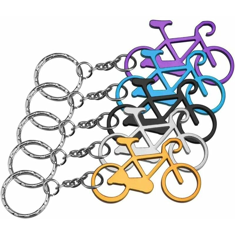 10 stücke Flaschenöffner Fahrradförmiger Flaschenöffner Schlüsselanhänger Aluminium Bier Schlüsselanhänger Metall Kreativer tragbarer Flaschenöffner | 07634066271024 10 stücke Flaschenöffner Fahrradförmiger Flaschenöffner Schlüsselanhänger Aluminium Bier Schlüsselanhänger Metall Kreativer tragbarer Flaschenöffner | 07634066271024
