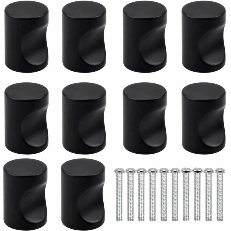 10 stücke Schwarzer Schubladentürgriff, Möbelknopf, einzelnes rundes Loch, Schubladenknöpfe, moderne Türknöpfe, Möbelgriffe für Schrank, Küche, | 06286512434319 10 stücke Schwarzer Schubladentürgriff, Möbelknopf, einzelnes rundes Loch, Schubladenknöpfe, moderne Türknöpfe, Möbelgriffe für Schrank, Küche, | 06286512434319