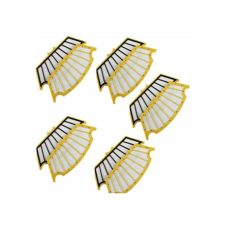 10 stücke Zubehör Filterschutz für iRobot Roomba Serie 510-530-580-610-625 | 06286500441282