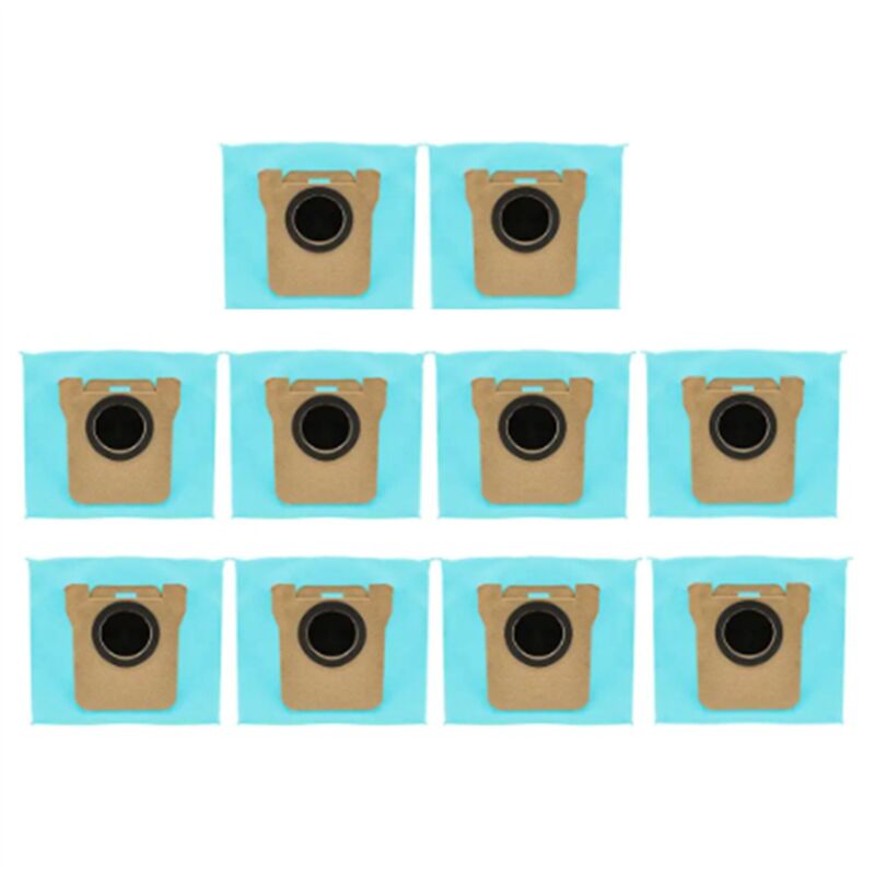 Image of 10 Stück Aktivkohle-Staubbeutel für Roboterstaubsauger X10+, L10S