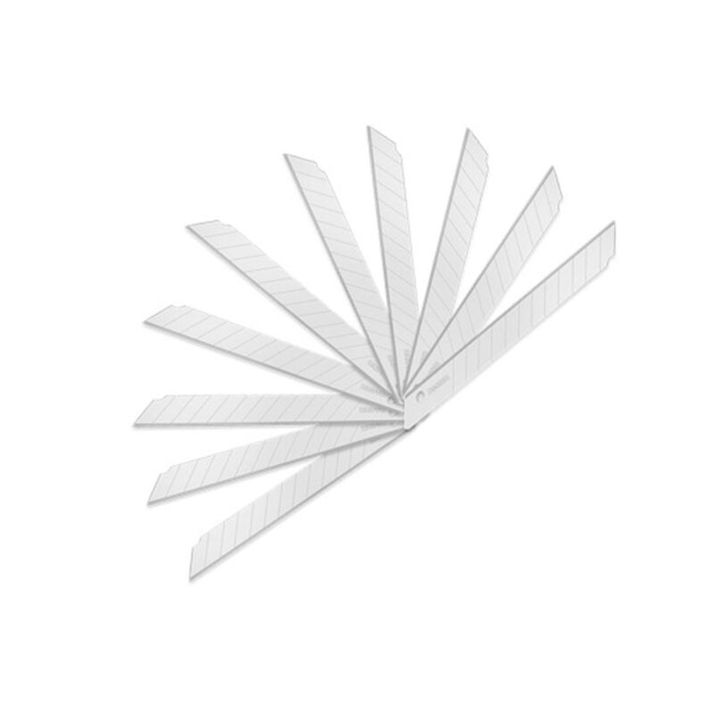 Image of 10 Stück Ersatzklingen Cutter 9x80mm WADFOW
