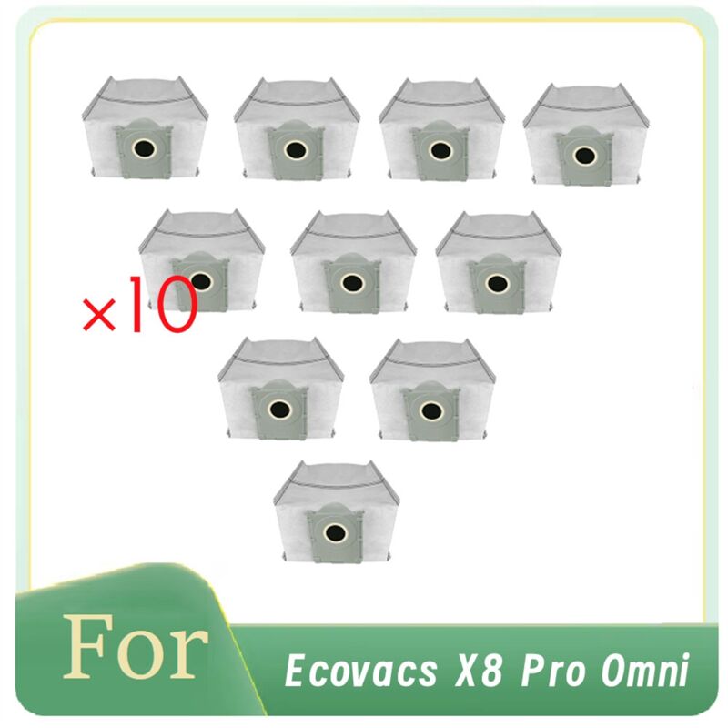 Image of 10 Stück Staubbeutel für X8 Pro Omni Sweeper Zubehör