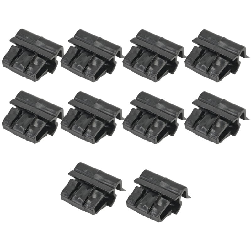 Image of Tlily - 10 stücke für Vorderen Kofferraum Auto Kunststoff Schnalle Haube Box Clip 1472872-00-C