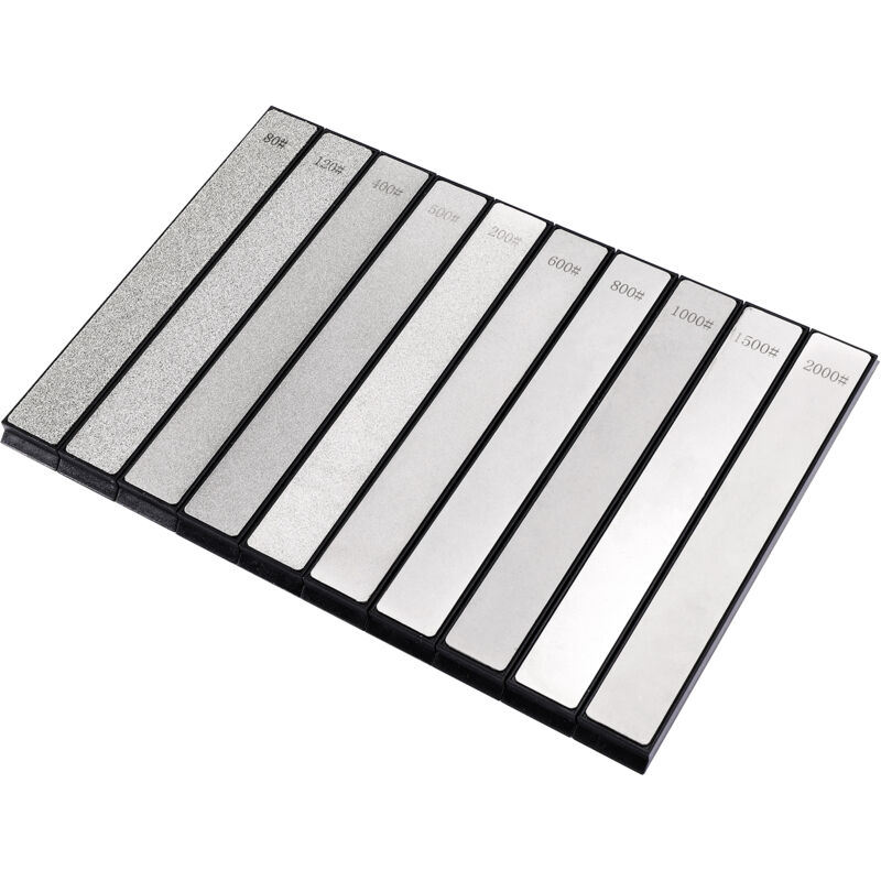Image of 10 Stücke Set Diamant Schleifstein Messerschärfer für Schärfer