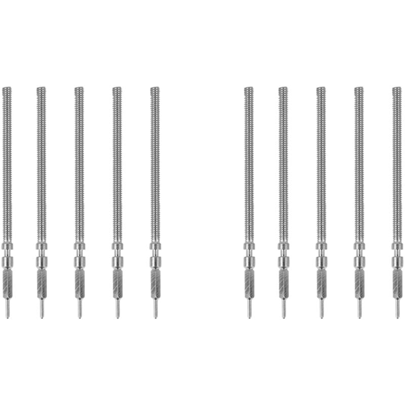 Image of 10 Stücke Watch Wicklung Stems für eta 6497 6498 Seagull ST36 Uhrwerk Reparatur Werkzeug Teile