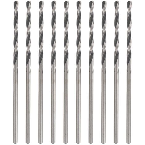 10 Stück 1,6 Mm HSS Bohrer, Zylinderschaft Spiralbohrer Schmuck Bohrer, Handbohrer für Schmuck Perlen Perlen Stanzbohrwerkzeuge