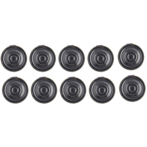 10 Stück 20 mm 8 Ω 0,5 W runde Lautsprecher für Audioreparaturen