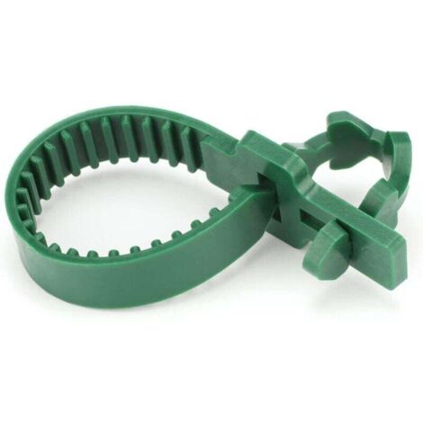10 Stück 24 cm lange, robuste, weiche Gummibänder zur Befestigung von Pflanzen und Bäumen, verstellbare, ineinandergreifende Gartenbänder zur Unterstützung von Sträuchern, Rosen und Bäumen