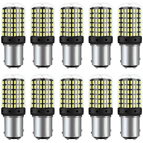 10 Stück 3014 144smd Canbus 1157 Bay15d P21w 1156 Ba15s Bau15s Py21w T20 7440 7443 W21w Led-lampen Auto
