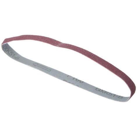 10 Stück 452 x 15 mm Schleifband-Ersatzstreifen für Bandschleifer, Körnung 40-120 (100)