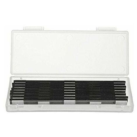 10 Stück 82 mm x 5,5 mm HSS Wendehobelmesser für Bosch Black Decker Mafell
