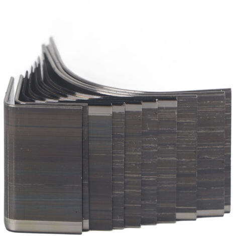 10 Stück/Box Ledereckenschere, Kantenschneider für Geldbörsen, manueller Kantenschneider für Ledergürtel