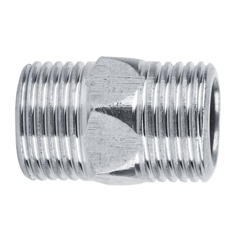 10 Stück Edelstahl-Fittings G1/2" für Küchen- und Badezimmerinstallationen (A)