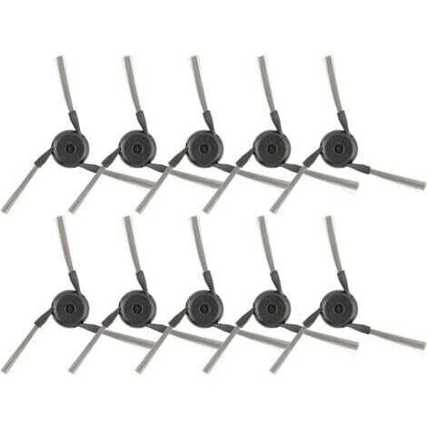 (10 Stück) Ersatzteile für die Seitenbürste des Dreame X40 Ultra/L40 Ultra, Mova P50 Ultra/P50 Pro Ultra/P10 Pro Ultra/V50 Ultra/Z50 Ultra, Aqua10 Ultra Roller/Aqua10 Pro Track