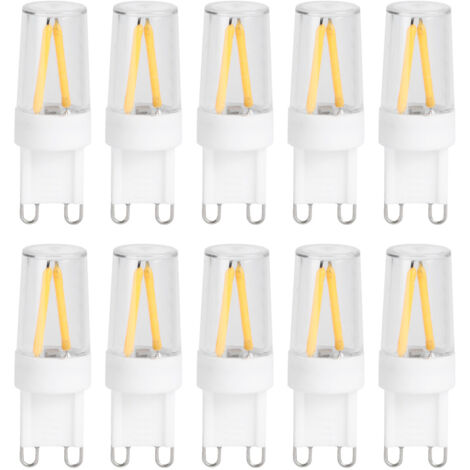 10 Stück G901001 1,5W 230V PC-Pin-LED-Lampen für Innen-, Auto-, Schrank- und Außenbeleuchtung