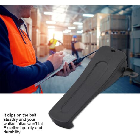 10 Stück Gürtelclip H777 kompatibel mit Baofeng BF-888S, BF-666S, BF-777S und Retevis H-777 Funkgeräten