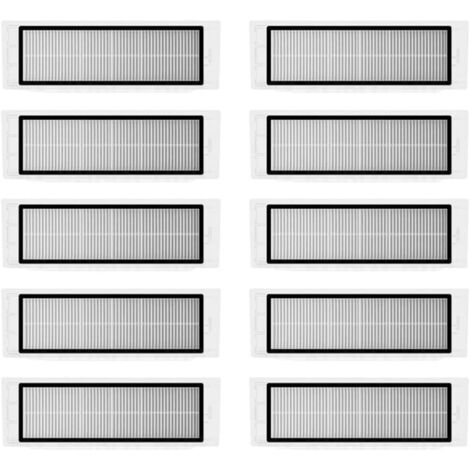 10 Stück HEPA-Filter für Xiaomi Roborock S6 S5 MAX S60 S65 S5 S50 S55 E25 E35 Staubsauger (1 Generation)