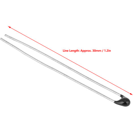 10 Stück hochpräzise MF52 NTC-Temperatursensoren, 30 mm Kabel, 100 kΩ B3950-L30