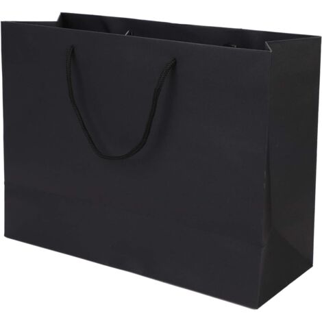 10 Stück Kraftpapiertüten, große Weihnachtsgeschenktüten, Handtasche mit Griff, recycelbare Geschenktüten, Verpackung, Leckerli-Tüten, Tragetasche für Geburtstag, Hochzeit, Party