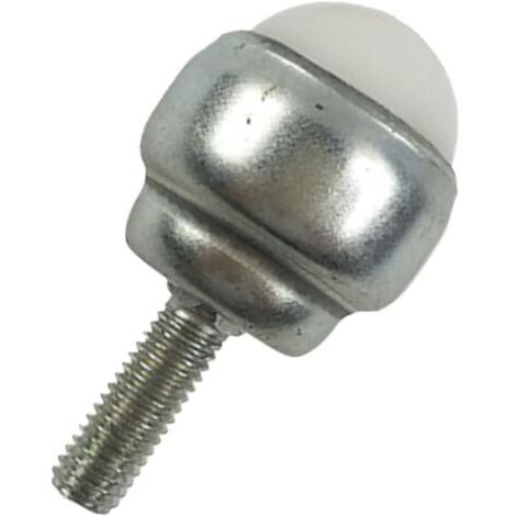10 Stück Kugellager-Lenkrollen, Kugellager-Lenkrollen aus Kohlenstoffstahl mit Gewindeschaft, Mini-Kugellager-Lenkrollen