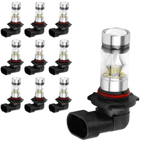 10 Stück Led-Birne H11 H8 H9 H16 100 W 6000 K 2323 20LED 100 W Super Power Auto Nebelscheinwerfer Fahren Drl Dayti
