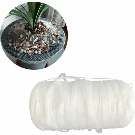 10 Stück Pflanzenschutznetz - Verhindert das Entfernen von Erde 15cm-20cm