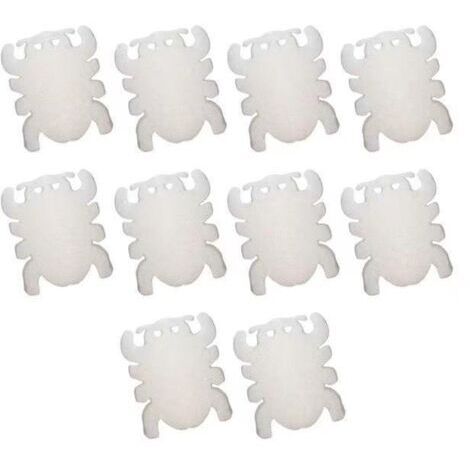 10 Stück Poolreinigungsfilter Schwamm Spinne Typ Schwamm Ölabsorption Schwamm Reinigung Schwamm Aquarium Reinigung