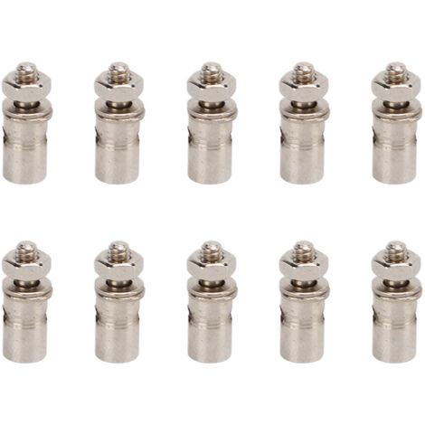10 Stück Servo-Schubstangen 1,3 mm, verstellbarer Anschluss für Gestänge und Anschlag