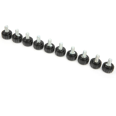10 Stück Spannknopf-Verriegelungsgriff M5x16x10 für Schraubstock und Drehbank
