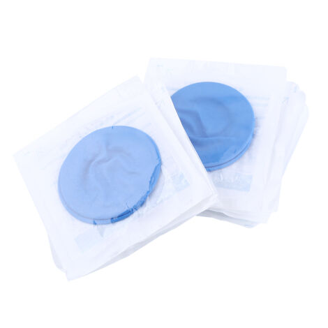10 Stück sterile, blaue Einweg-Dams zur oralen Isolation