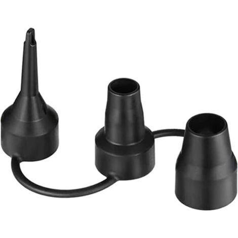 10 Stück SUP-Pumpenadapter, Kajak-Adapter, Schlauchbootdüsen, SUP-Ventiladapter mit 3 Düsen für Kanus, Stand-Up-Paddleboard, aufblasbares Bett, Ruderboot