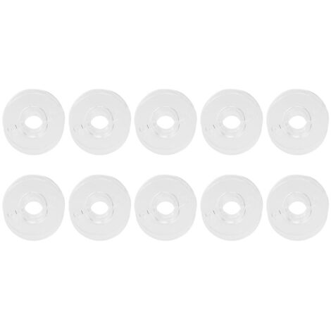 10 Stück universelle leere Spulen für Nähmaschinen, multifunktionaler Kunststoff