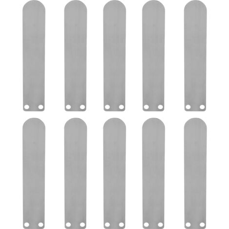 10 Stück Ventilplatten aus Gusseisen in Zungenform für Luftkompressoren – Ansaug- und Auslasszubehör