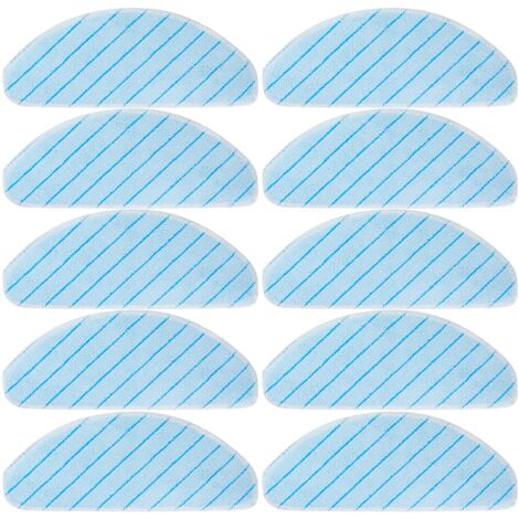 10 Stück Waschbares Wischtuch für Ecovacs Deebot T9 Serie T9 AIVI T9 PRO T9 MAX T8 T8+ T8 Max T8 AIVI N8 N8+ N8 Pro N8 Pro+ Ersatzteile