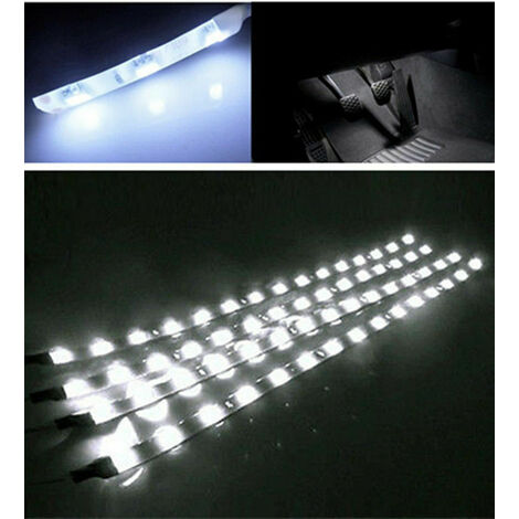 10 Stück wasserdichte flexible LED-Streifen-Unterbodenbeleuchtung für Auto -Motorrad